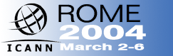 ICANN ROME 2004